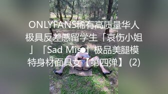 ONLYFANS稀有高质量华人极具反差感留学生「哀伤小姐」「Sad Miss」极品美腿模特身材面具女【第四弹】 (2)