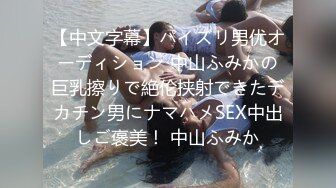 【中文字幕】パイズリ男优オーディション 中山ふみかの巨乳擦りで絶伦挟射できたデカチン男にナマハメSEX中出しご褒美！ 中山ふみか