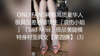 ONLYFANS稀有高质量华人极具反差感留学生「哀伤小姐」「Sad Miss」极品美腿模特身材面具女【第四弹】 (3)