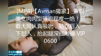 [MP4]【Avman獨家】 兼职美女肉肉型骚浪程度一绝！抓着大屌认真吸吮，站立后入一下怼入，抬起腿深插爆操 VIP0600