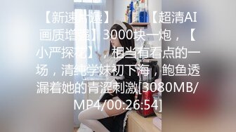 【新速片遞】 ⭐⭐⭐【超清AI画质增强】3000块一炮，【小严探花】，相当有看点的一场，清纯学妹初下海，鲍鱼透漏着她的青涩刺激[3080MB/MP4/00:26:54]