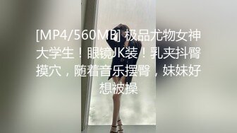 [MP4/560MB] 极品尤物女神大学生！眼镜JK装！乳夹抖臀摸穴，随着音乐摆臀，妹妹好想被操