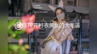 抄底TP花衬衣美女的大毛逼