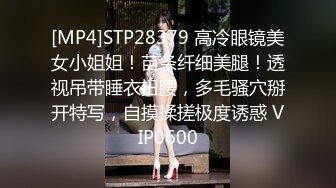 [MP4]STP28379 高冷眼镜美女小姐姐！苗条纤细美腿！透视吊带睡衣扭腰，多毛骚穴掰开特写，自摸揉搓极度诱惑 VIP0600